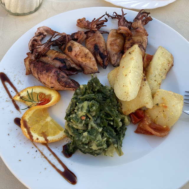 Gegrillte Calamari