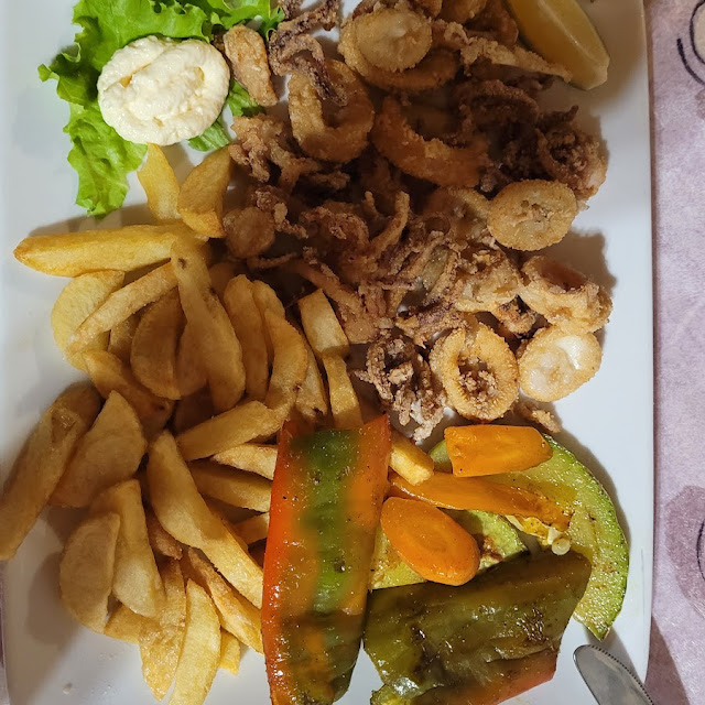 Smažené Kalmary