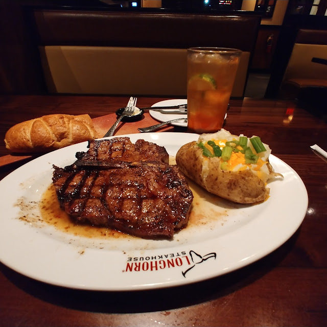 Porterhouse Steak and Loaded Baked Potato