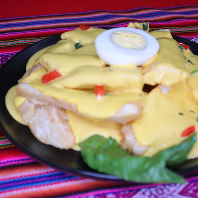 Papa a La Huancaina Huancaina Style Potato