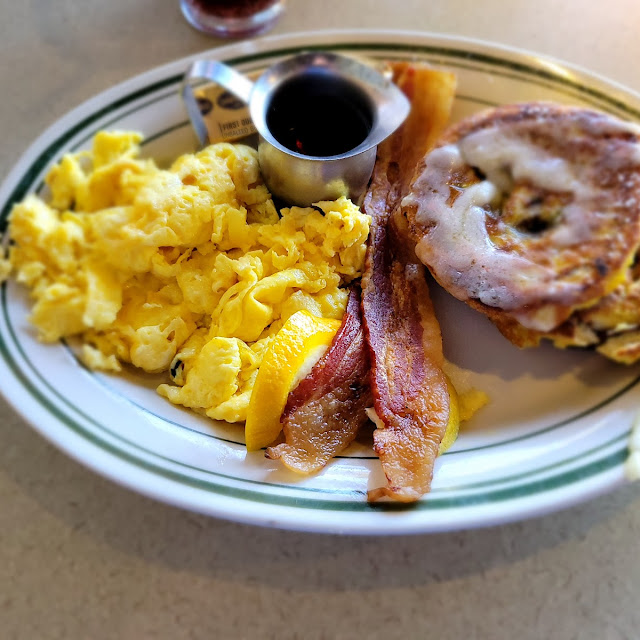 Cinnamon Roll French Toast Combo