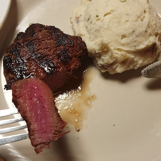 Jackson Hole Filet Served Medium-Rare