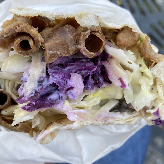 Döner Angebissen
