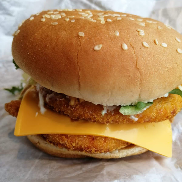 Doppelter Kross Chicken Burger