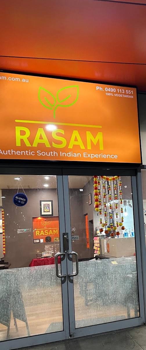 Rasam Restaurant 35 Childer St. 2601