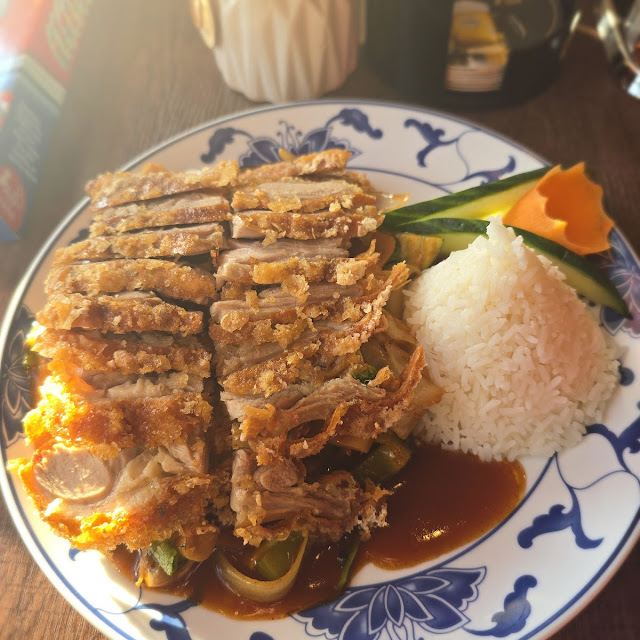 Peking Ente Kross Gebacken
