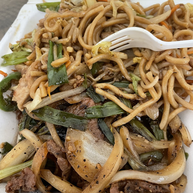 Mongolian Beef with Chow Mein