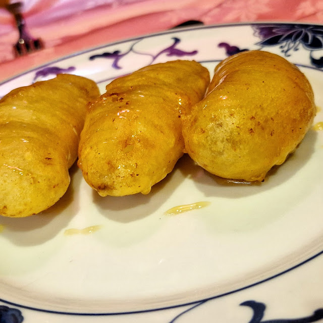 Frittierte Banane