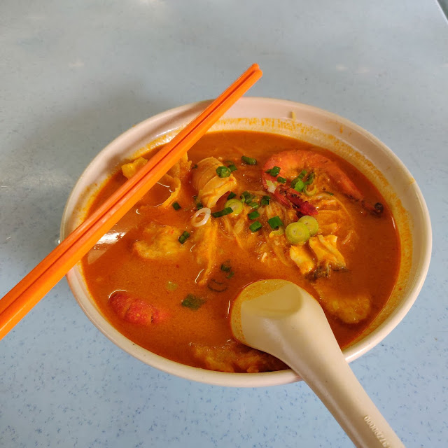 海鲜咖喱面 Seafood Curry Noodles