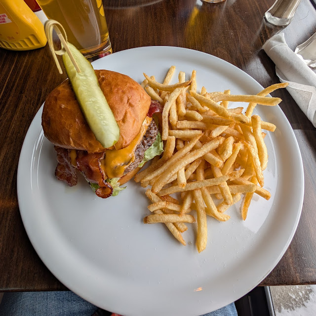Station Burger with Fries