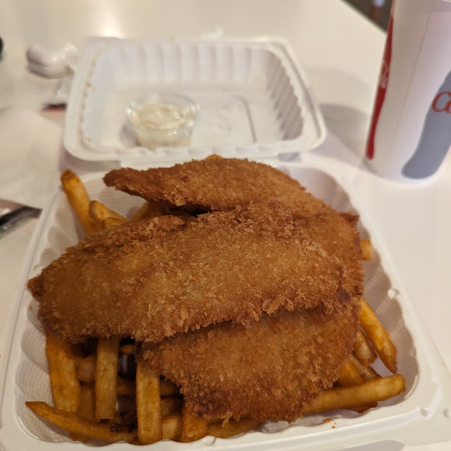 Fried Swai Fish Plate