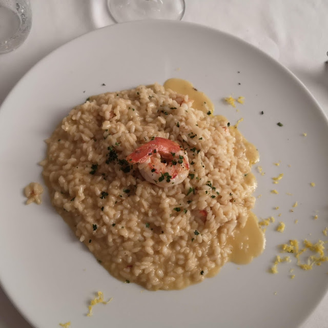 Risotto with Prawn Tails