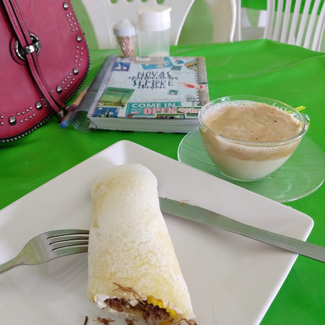 Tapioca Completa Com Café Cremoso