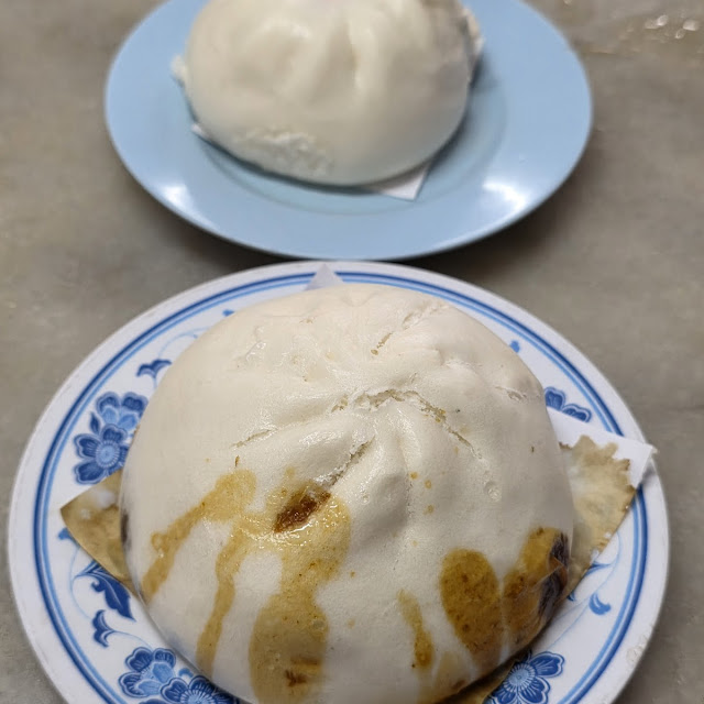 white bean paste bun 白豆沙包
