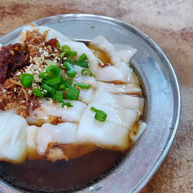 char siew chee cheong fun 叉烧猪肠粉