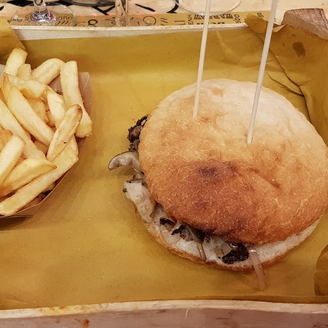 GF Buger with French Fries
