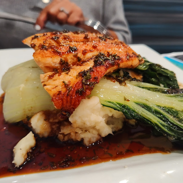 Glazed Salmon Special