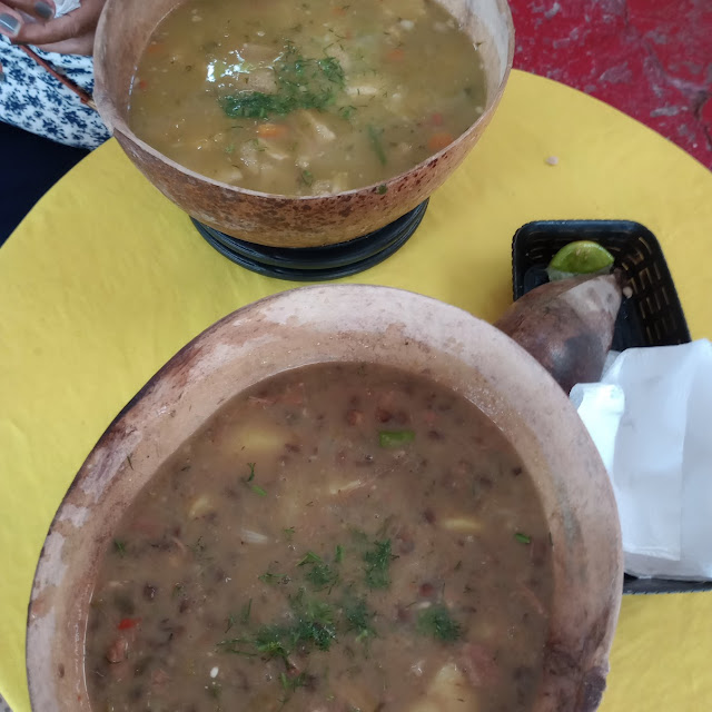 Sancocho de Guandules Y Sancocho de Mondongo