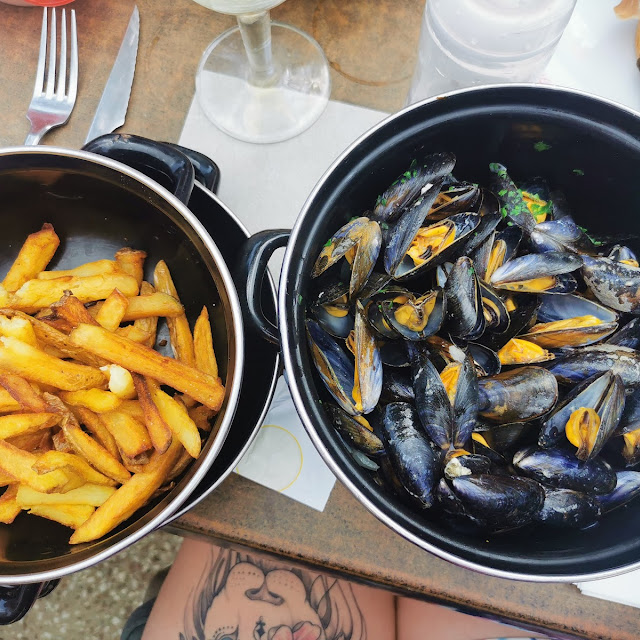 Moule Marinière Frites Maison Cuit 2 Fois