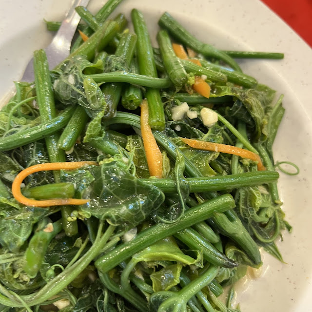 Stir Fried Potato Leaves