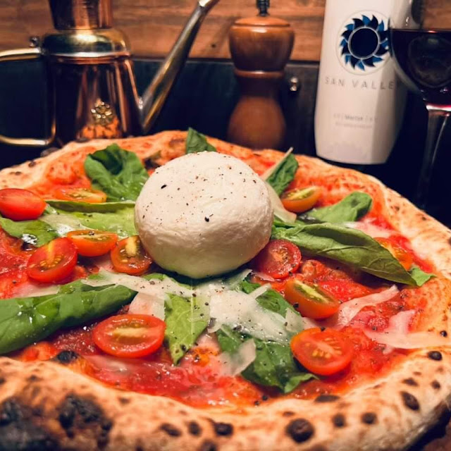 Truffle Burrata Pizza