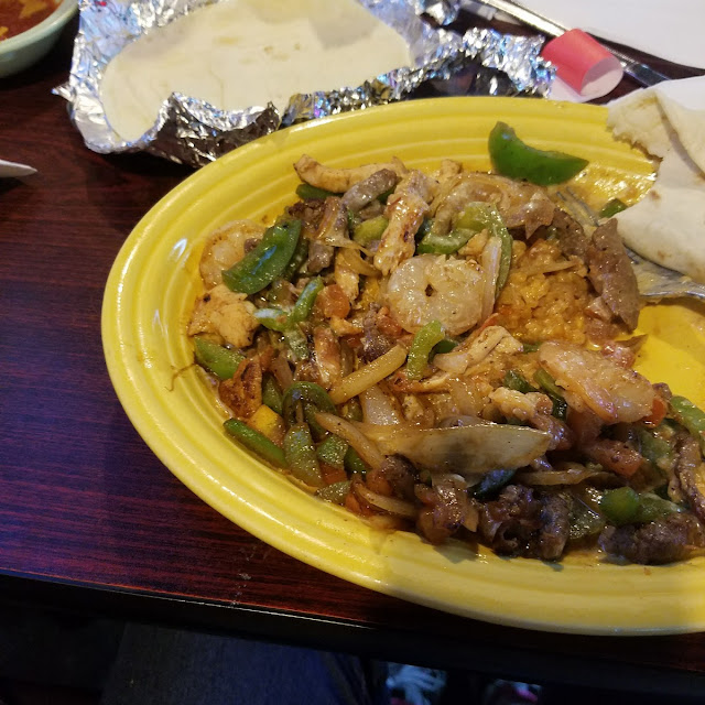 Shrimp Fajitas for Two