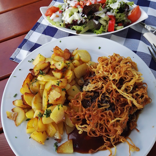 Zwiebelrostbraten Gutes Essen