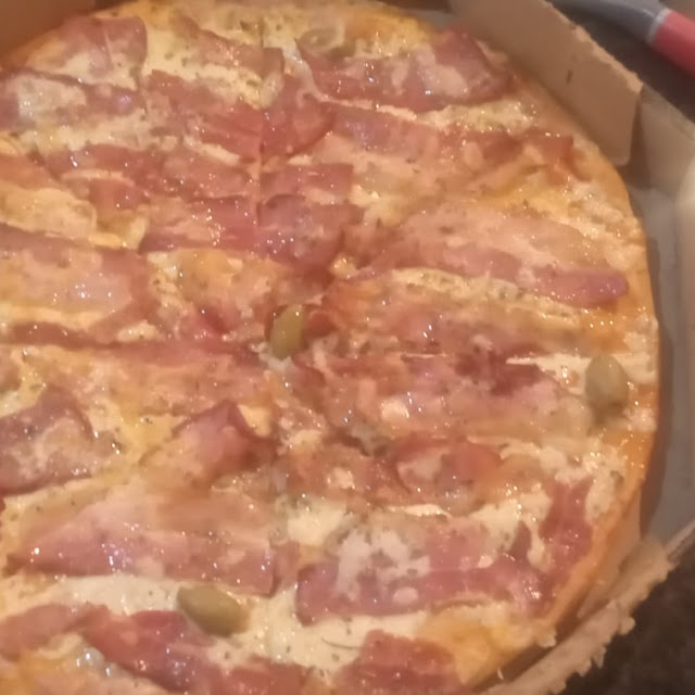 Pizza de Bacon