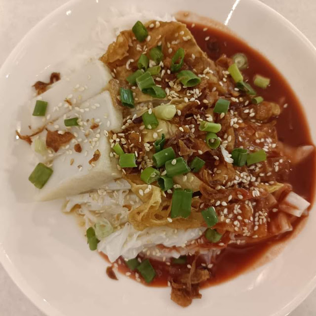 Chee Cheong Fun with Ipoh Sweet Source