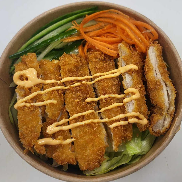 Chicken Katsu Salad