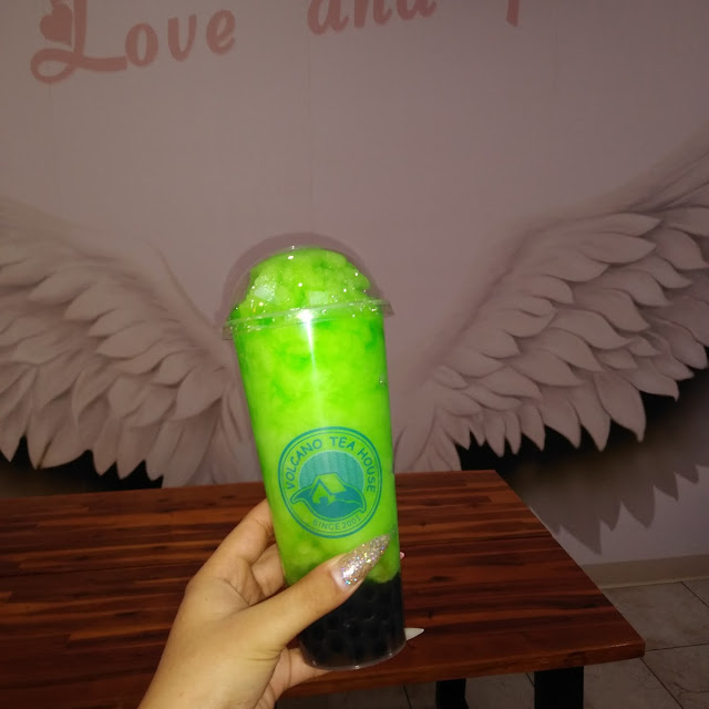 Honeydew Slush Bobba