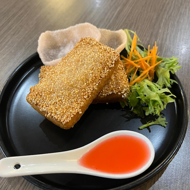Sesame Prawn on Toast
