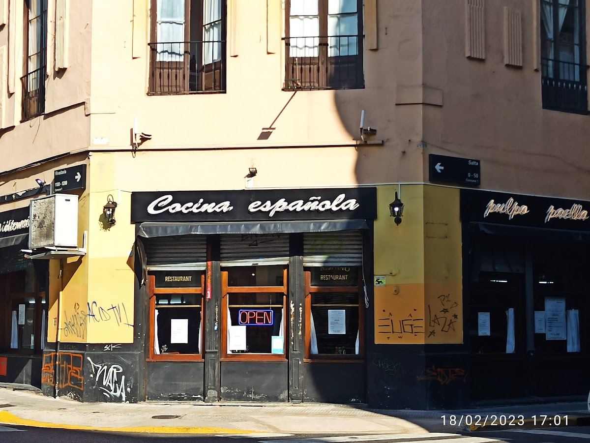 Cocina Española Agua de Fuego
