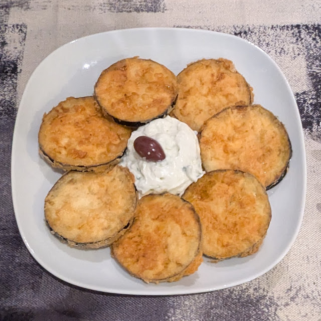 Gebackene Auberginen