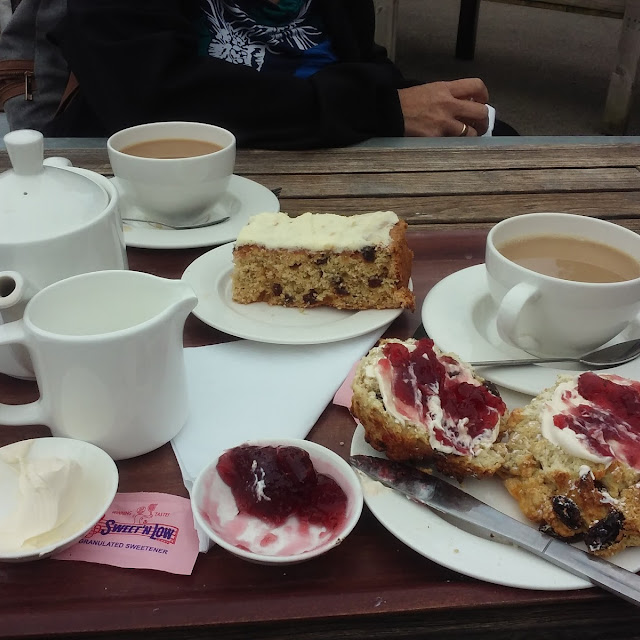 Tea for Two with Cream Scone and Gluton Free Cake