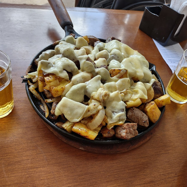 Carne de Sol Com Queijo E Mandioca Acebolada Top Demais