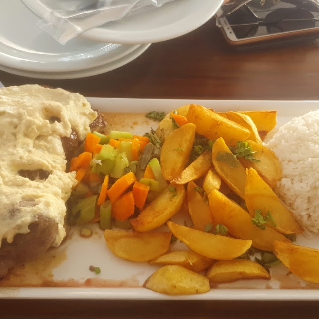 Filé ao Molho Gorgonzola