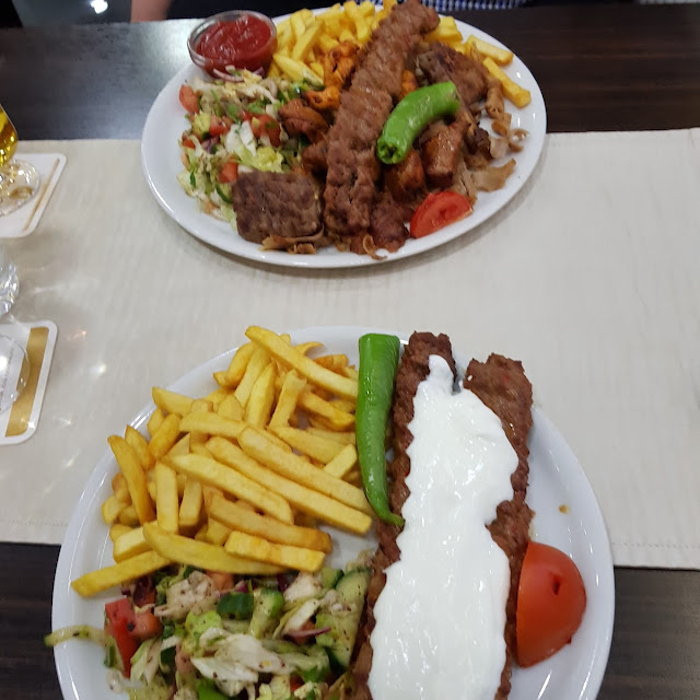 Dönerteller Mit Pommes Frites