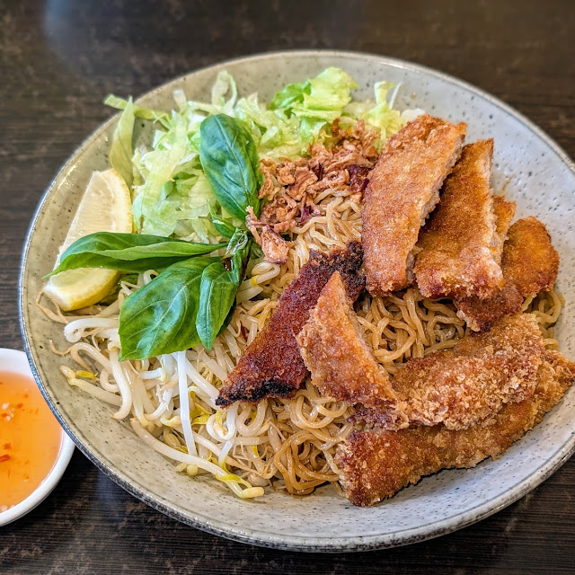 Katsu Chicken Noodle Salad