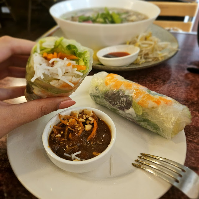 Prawn Rice Paper Rolls