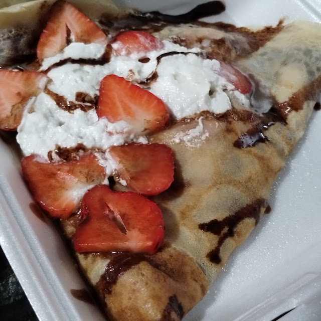 Strawberry Nutella Crepe