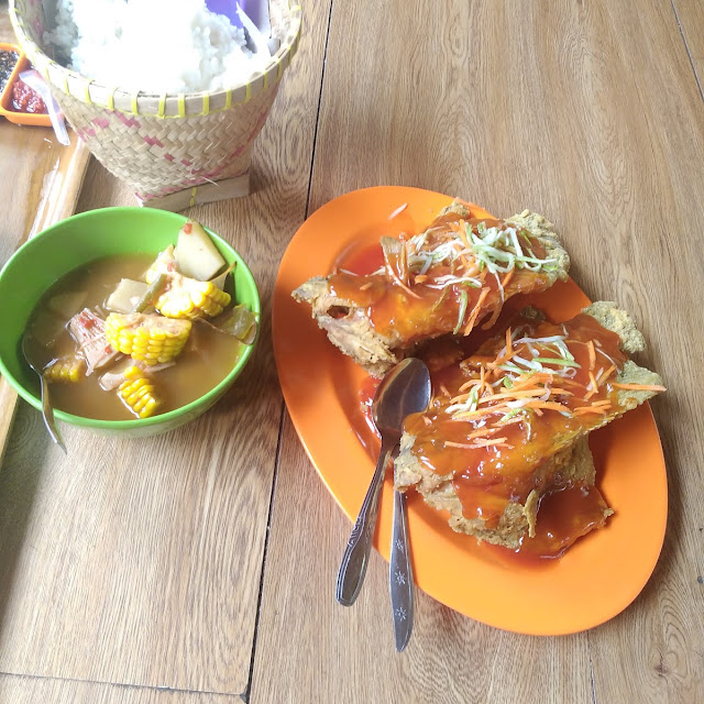 Ikan Gurame Asam Manis Ons