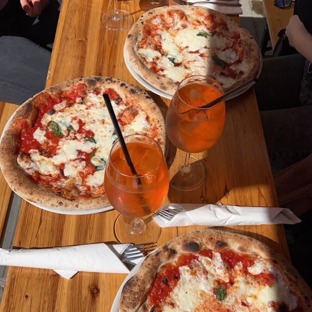 Pizza Margherita Aperol