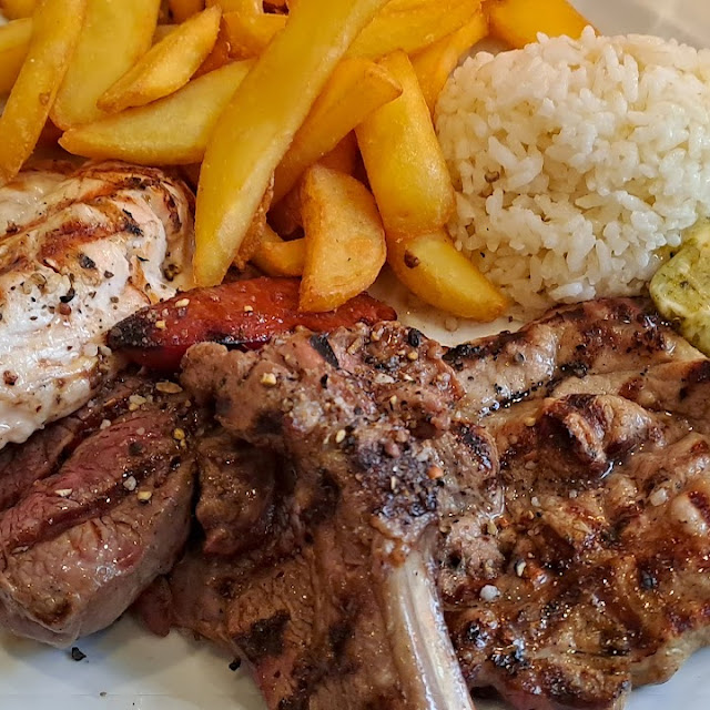 Fleischplatte Vom Grill