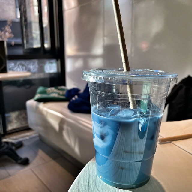 Blue Matcha Latte