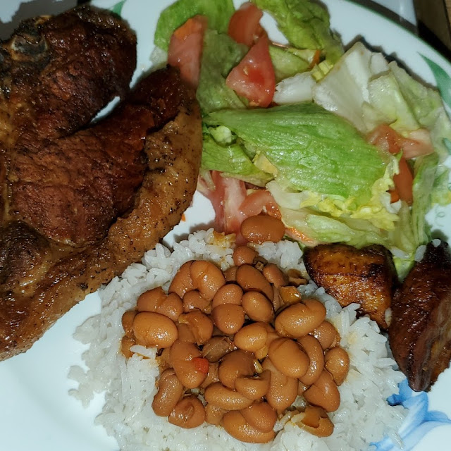 Pork Chop Dinner for 3