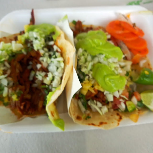 Tacos Al Pastor En Tortilla de Harina