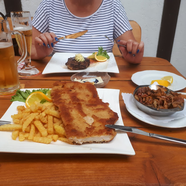XXL Schnitzel Mit Pfifferlingen Einfach Göttlich
