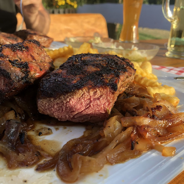 Rumsteak Mit Zwiebeln