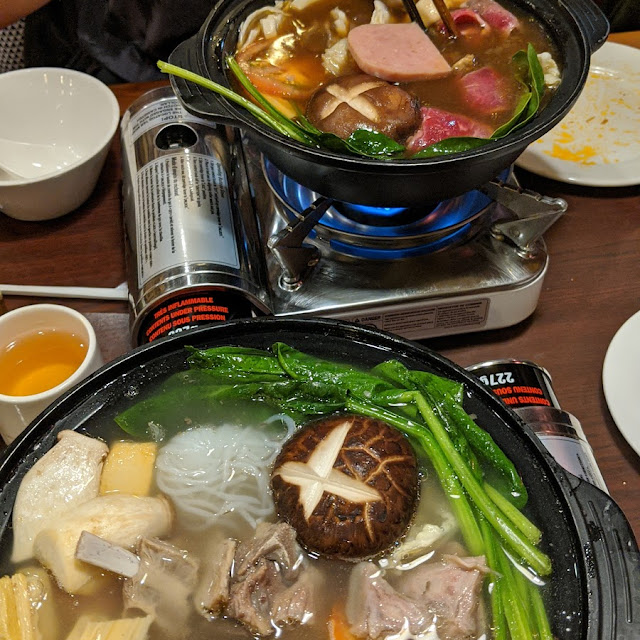 Lamb Hot Pot and Beef Hot Pot